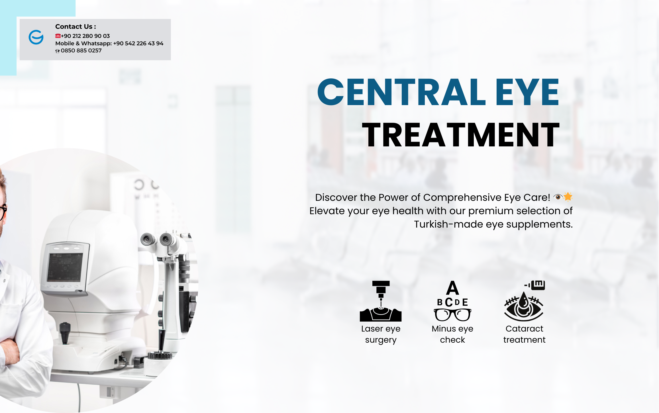 Comprehensive Eye Examination and Treatment